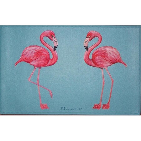 Jensendistributionservices Flamingo Door Mat 18x26 MI48731